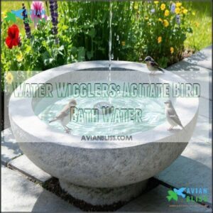 Water Wigglers: Agitate Bird Bath Water