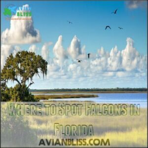 Where to Spot Falcons in Florida