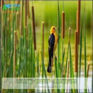 Yellow-headed Blackbirds