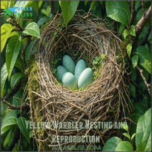 Yellow Warbler Nesting and Reproduction