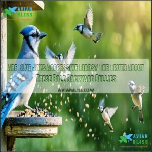 are blue jays aggressive birds