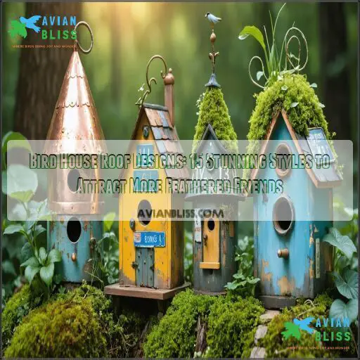 Bird House Roof Designs: 15 Stunning Styles to Attract More Feathered ...