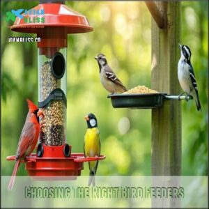 Choosing The Right Bird Feeders