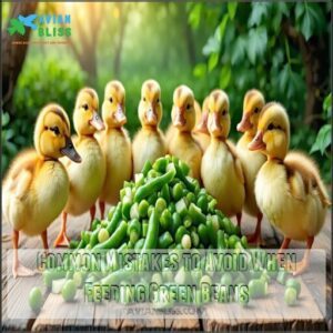 Common Mistakes to Avoid When Feeding Green Beans