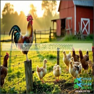 Crowing as Expression