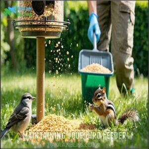 Maintaining Your Bird Feeder Maintaining Your Bird Feeder