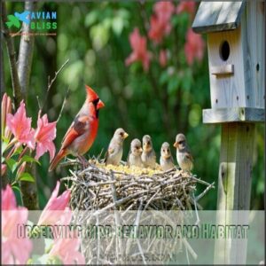 Observing Bird Behavior and Habitat