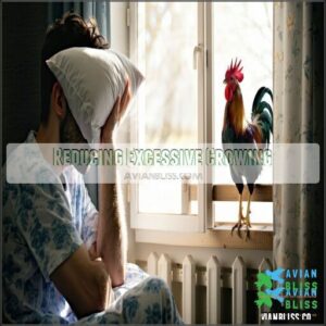 Reducing Excessive Crowing