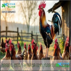 Social Interactions and Flock Dynamics