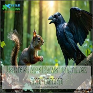 Using Sharp Paws to Attack and Defend