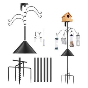 92 Inch Bird House Pole B0BRYDW3VX