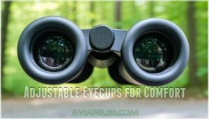 adjustable eyecups for comfort
