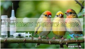 antiparasitic medications for birds