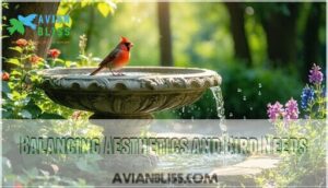 balancing aesthetics and bird needs