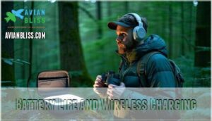 battery life and wireless charging