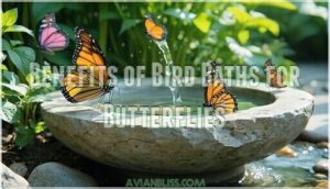 benefits of bird baths for butterflies