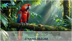 bird adaptations and traits