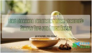 bird diarrhea treatment home remedies