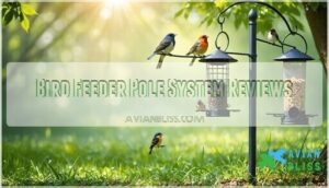 bird feeder pole system reviews