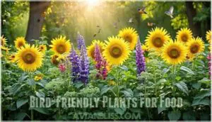bird-friendly plants for food