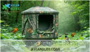 bird photography with blinds