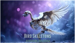 bird skeletons