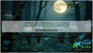 bird sleeping habits