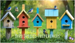 bird species preferences