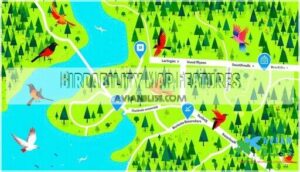 birdability map features
