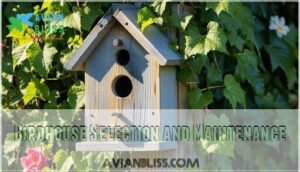 birdhouse selection and maintenance birdhouse selection and maintenance