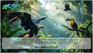 birds as predators and prey