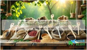 buying birdseed in bulk