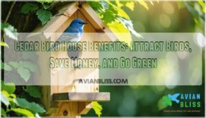 cedar bird house benefits