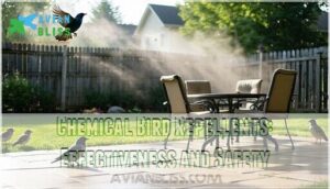 chemical bird repellents: effectiveness and safety