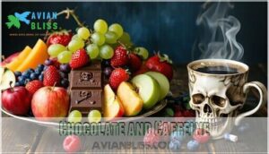 chocolate and caffeine