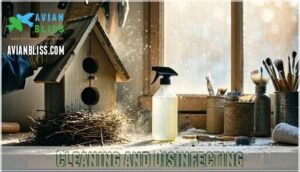 cleaning and disinfecting