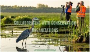 collaborating with conservation organizations