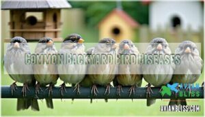 common backyard bird diseases