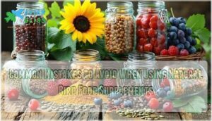 common mistakes to avoid when using natural bird food supplements