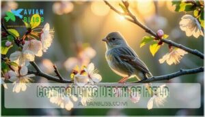 controlling depth of field