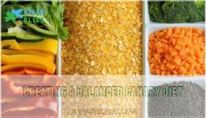 creating a balanced canary diet
