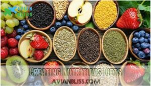 creating nutritious diets