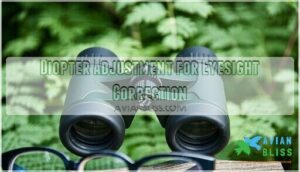 diopter adjustment for eyesight correction