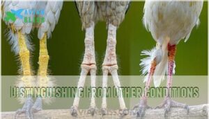 distinguishing from other conditions