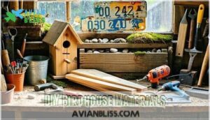 diy birdhouse materials