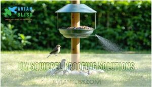 diy squirrel proofing solutions