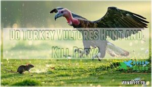 do turkey vultures hunt and kill prey