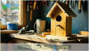 drying and reassembling