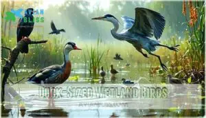 duck-sized wetland birds duck-sized wetland birds
