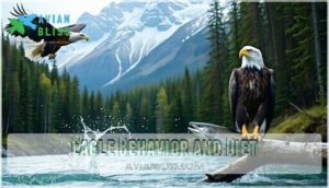 eagle behavior and diet